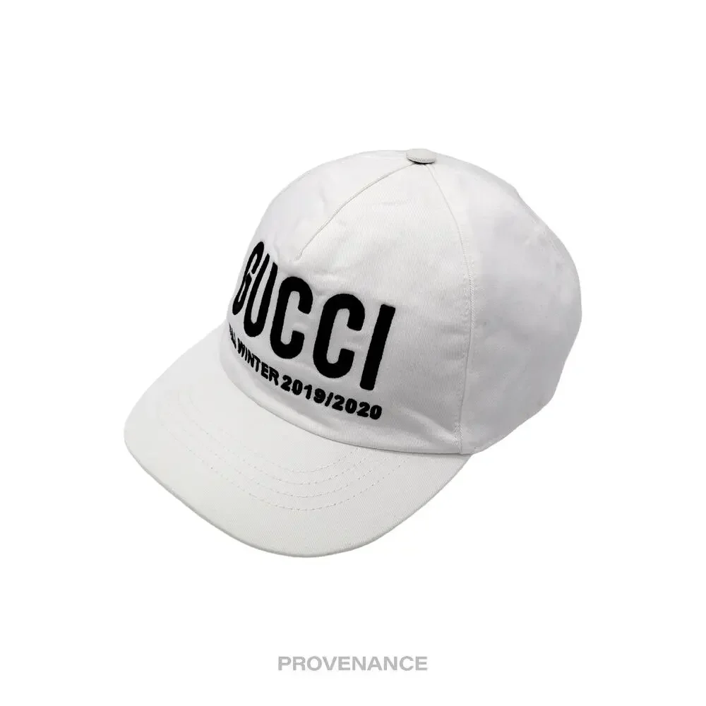 🔴 Gucci Campaign Hat Cap - White - Picture 3 of 9